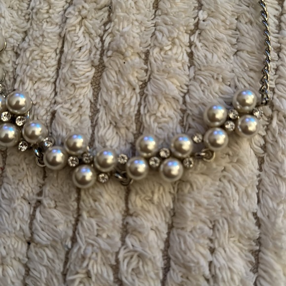 Pearl and Rhinestone Set - Picture 2 of 2